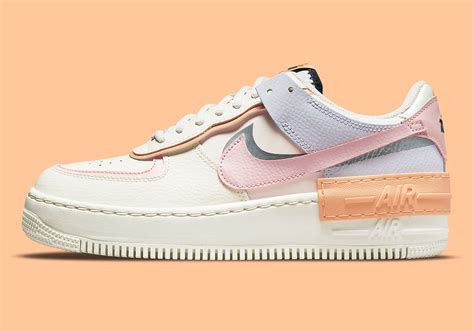 nike air force 1 shadow beige white|air force 1 shadow pink.